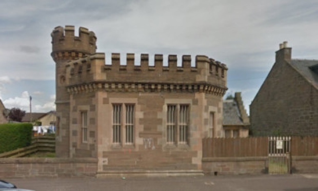 The Clepington Road gatehouse.