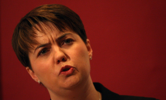 Scottish Conservative leader Ruth Davidson.