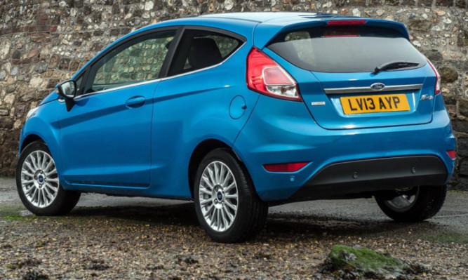 The Ford Fiesta was the favourite of Scottish car buyers, with 831 of them being driven from forecourts. It was also the UKs most popular car.