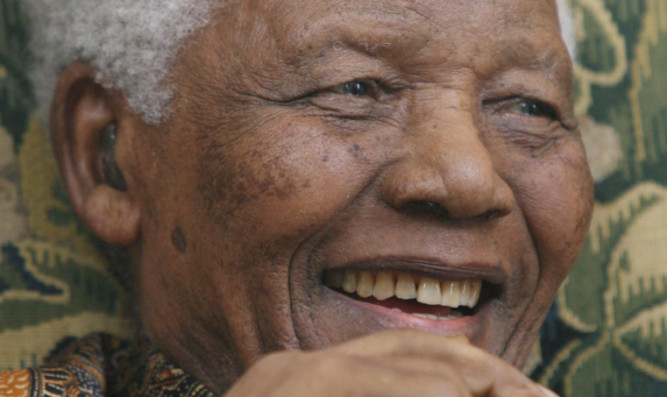 Nelson Mandela pictured in 2008.