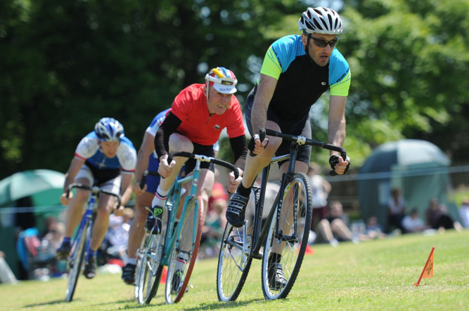 Games was popular with cyclists, athletes and dancers.