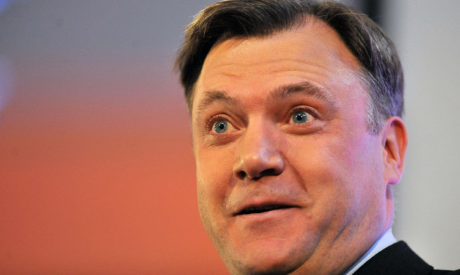 Shadow chancellor Ed Balls.