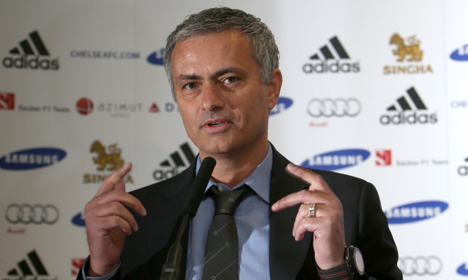 New Chelsea manager Jose Mourinho is unveiled as Blues boss for a second time at Stamford Bridge.