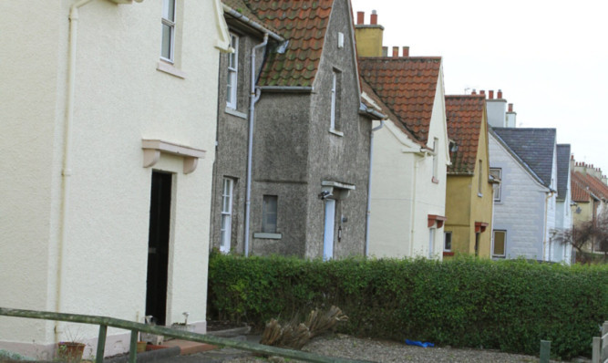 Housing in Lamond Drive, St Andrews.