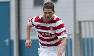 Gary McDonald in action during his spell at Hamilton.
