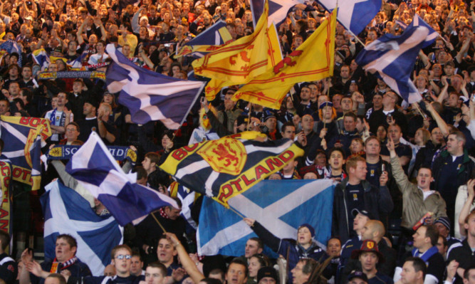 The Tartan Army.