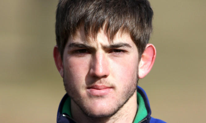 Bradley Neil, of Blairgowrie, who carded a 78 at the Royal Cinque Ports.