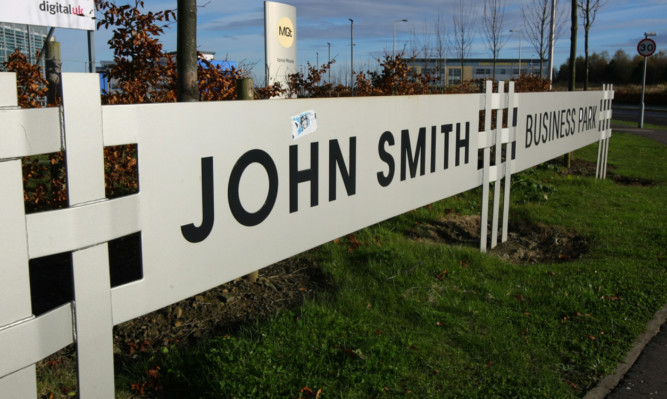 John Smith Business Park in Kirkcaldy.