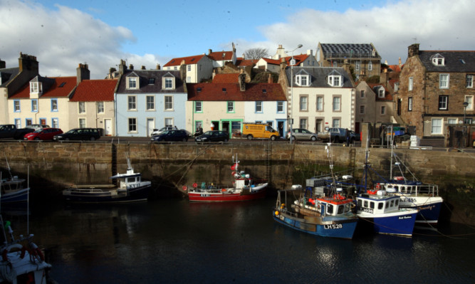 Pittenweem Harbour.