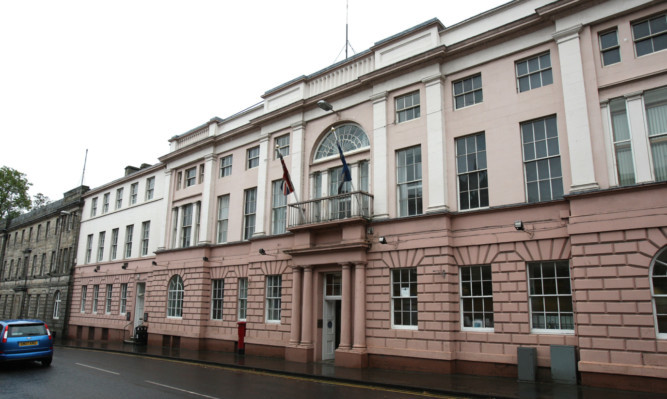 Cupar Sheriff Court.