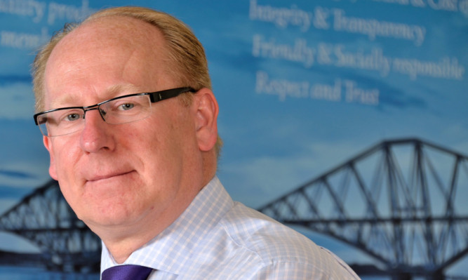 New Scottish Building Society chief executive Mark Thomson.