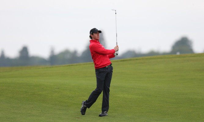 Rory McIlroy at the Irish Open at Carton House in Kildare.