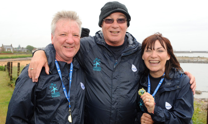 Steve, Jim and Lorraine.