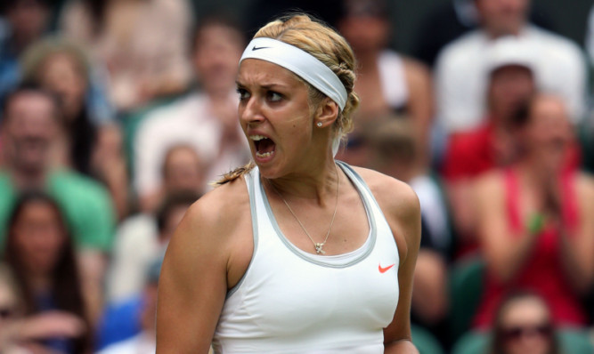 Germany's Sabine Lisicki has defeated defending champion Serena Williams.