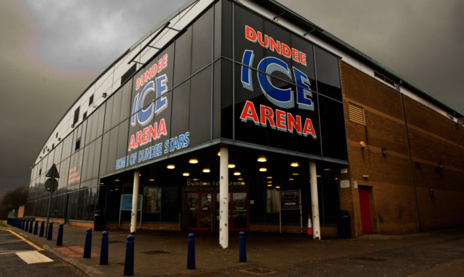 The victim was walking near Dundee Ice Arena when he was robbed.