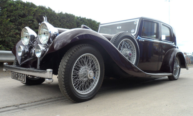 In its day the rare Alvis would have cost about the same as a Rolls-Royce would now.