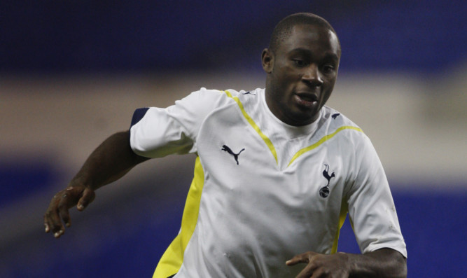 Kudus Oyenuga in action for Spurs in the FA Youth Cup.