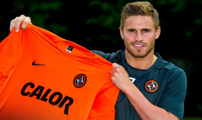 David Goodwillie is unveiled by Dundee Utd as he signs for the club for the second time in his career.