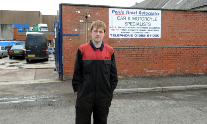 Peter Nicoll of Perrie Street Autocentre.