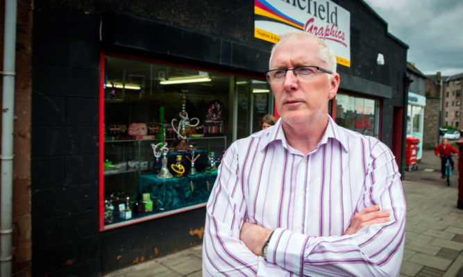 Rev Martin Fair has expressed concern about a legal high shop opening two doors down from his Community Centre.