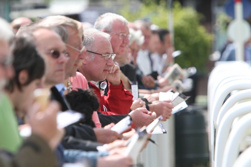 Steve MacDougall, Courier, Perth Race Course, off Isla Road, Perth. Perth Races Wednesday 29th June. Scenes from the event. Pictured, some of the sunkist crowds.