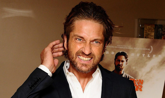 Gerard Butler has family ties to Comrie.