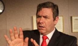 Ian Grieve as Gordon Brown.