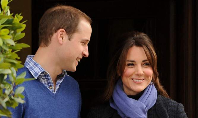 The Duke and Duchess of Cambridge.