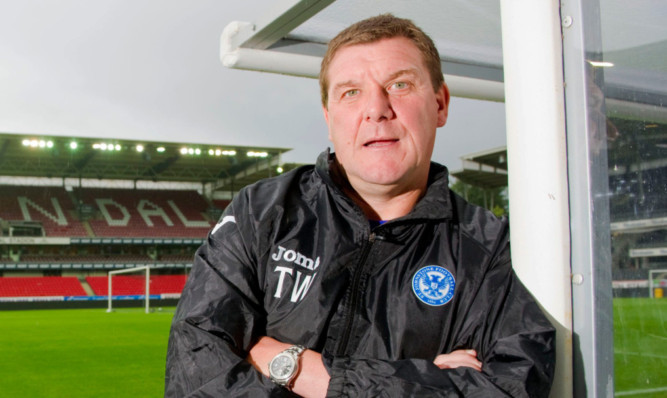 St Johnstone manager Tommy Wright.