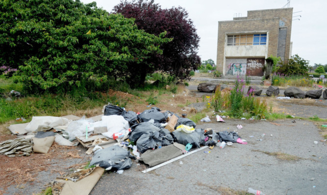 Dundee Ice Arena manager Alex Cram branded the mess revolting.