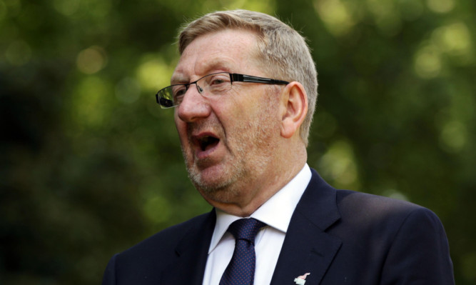 General Secretary of Unite union Len McCluskey said it was a 'disgrace' that police had been called in.