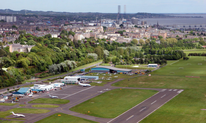 Dundee Airport.