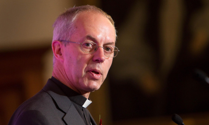 The Archbishop of Canterbury the Most Reverend Justin Welby.