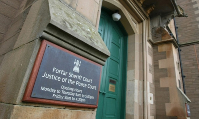 Forfar Sheriff Court.