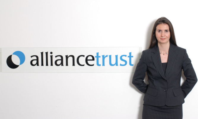 Katherine Garrett-Cox of the Alliance Trust.