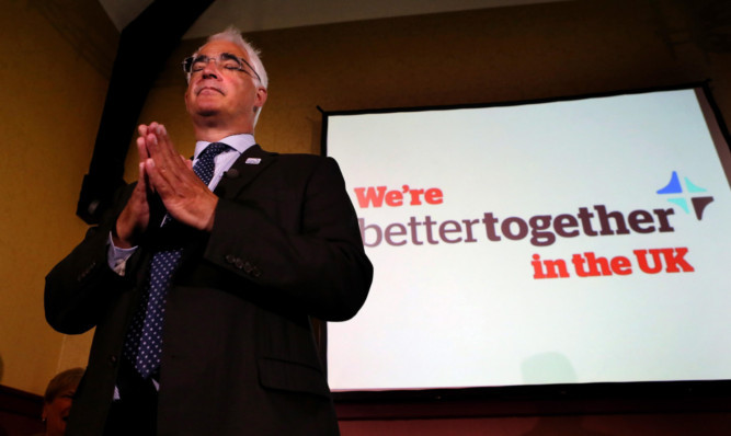 Former Chancellor Alistair Darling is heading up the Better Together campaign.