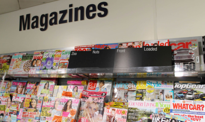 Many shops already try to reduce the exposure lads mags are given.