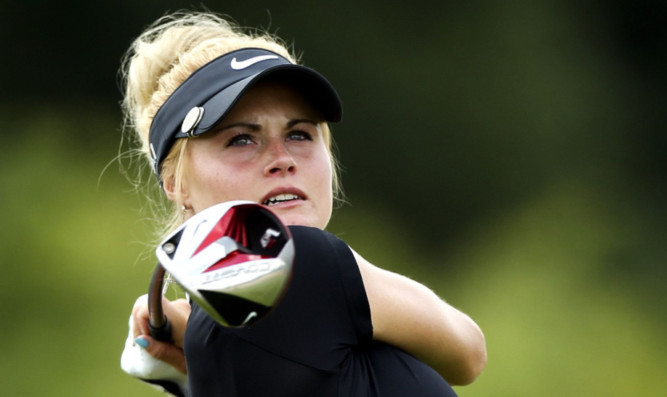 Carly Booth will play at St Andrews later this week  after winning through in a sudden death play-off