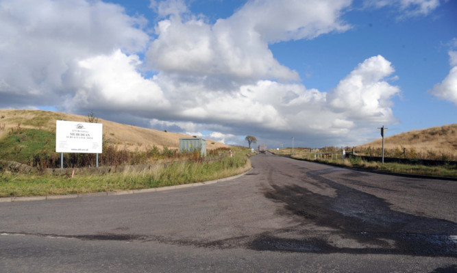 The Muir Dean opencast site has been causing water pollution worries.