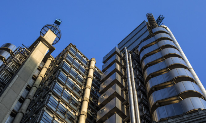 The Lloyds Building in London.