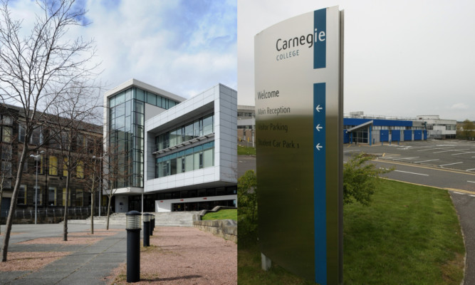 Adam Smith College and Carnegie College have merged to form Fife College.