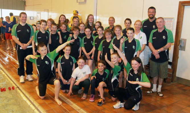 Dundee City Aquatics team.