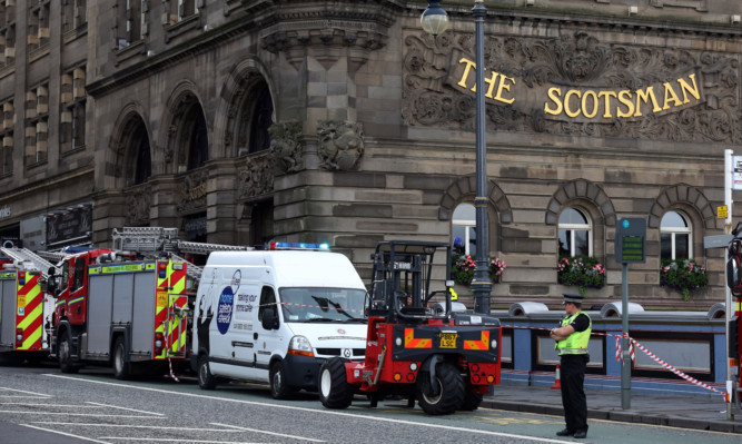 Igor Pavlov and Daria Kuchuk were found at the Scotsman Hotel in Edinburgh.