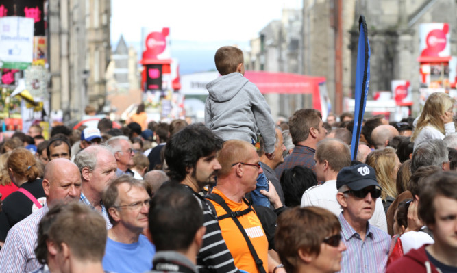 More than a million people are expected to visit the city for the Edinburgh Festival.