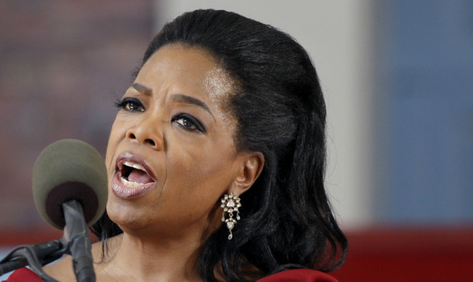 Winfrey is said to have earned $77m last year.