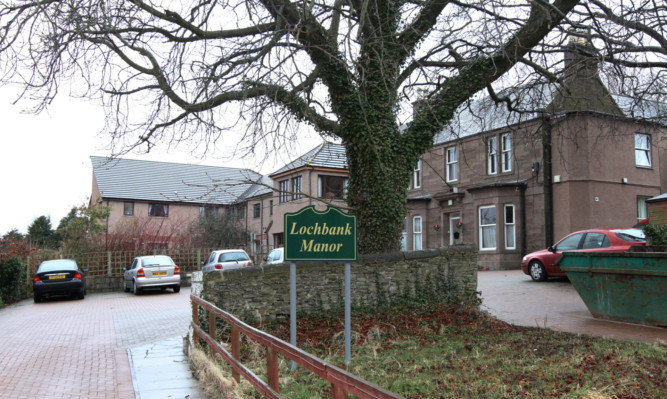 Lochbank Manor Care Home in Forfar.