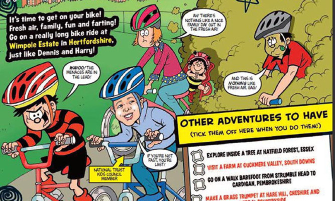 Harry Wilson appears in The Beano.