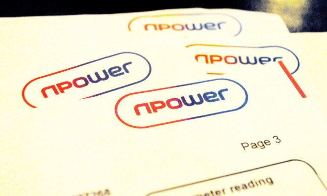 Npower parent RWE increased gas revenues from UK customers but said operating profits from the UK were down.