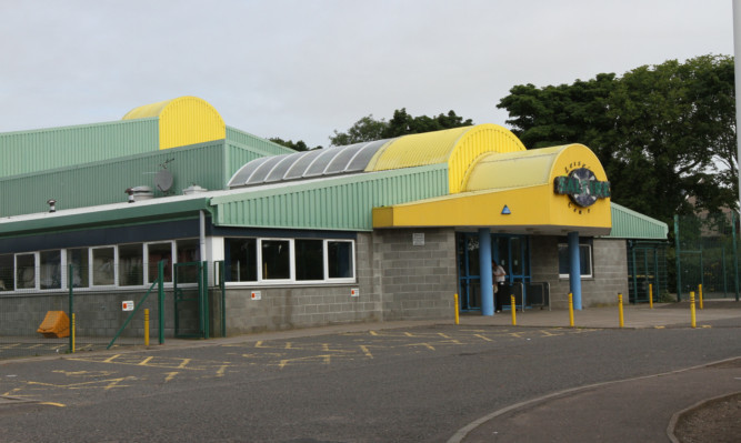 The Saltire Leisure Centre in Arbroath.