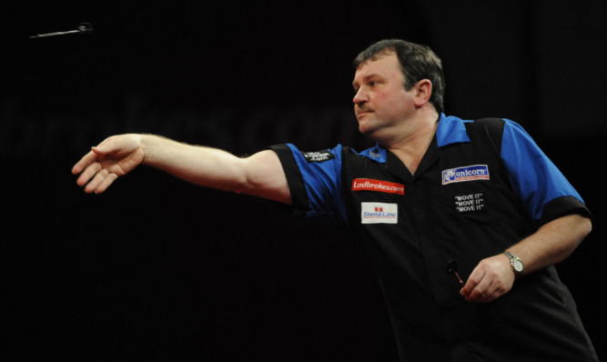 Terry Jenkins in action.